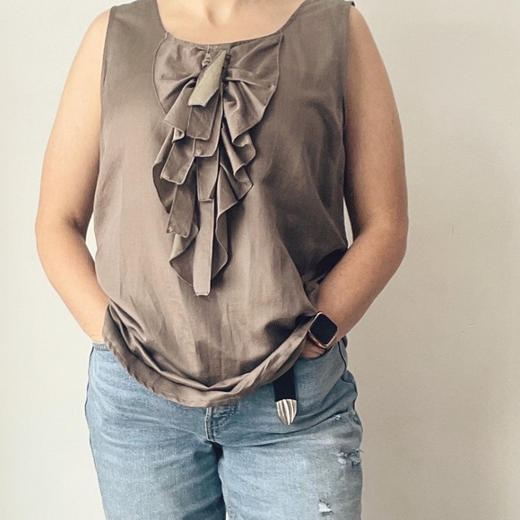 Coton + silk Gardeur brand top - Picture 4 of 6